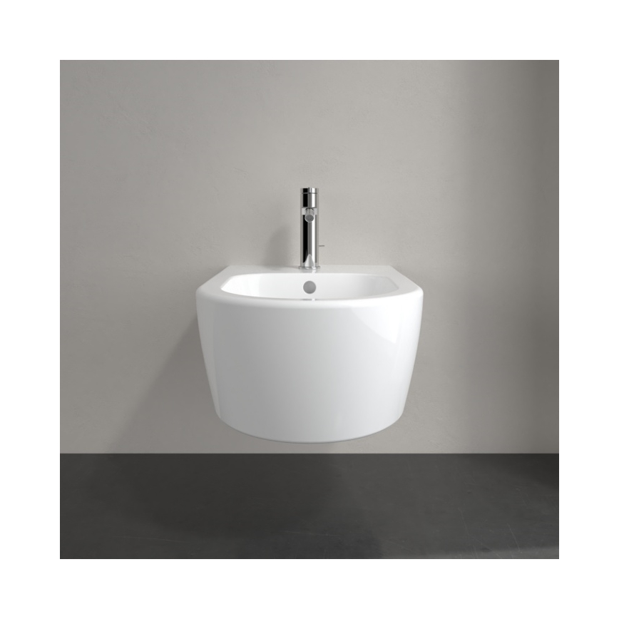 Villeroy & Boch 54050001 - Bidé suspendido AVENTO cerámica/blanco
