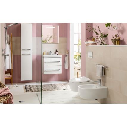 Villeroy & Boch 54050001 - Bidé suspendido AVENTO cerámica/blanco