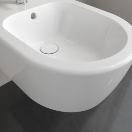 Villeroy & Boch 54050001 - Bidé suspendido AVENTO cerámica/blanco