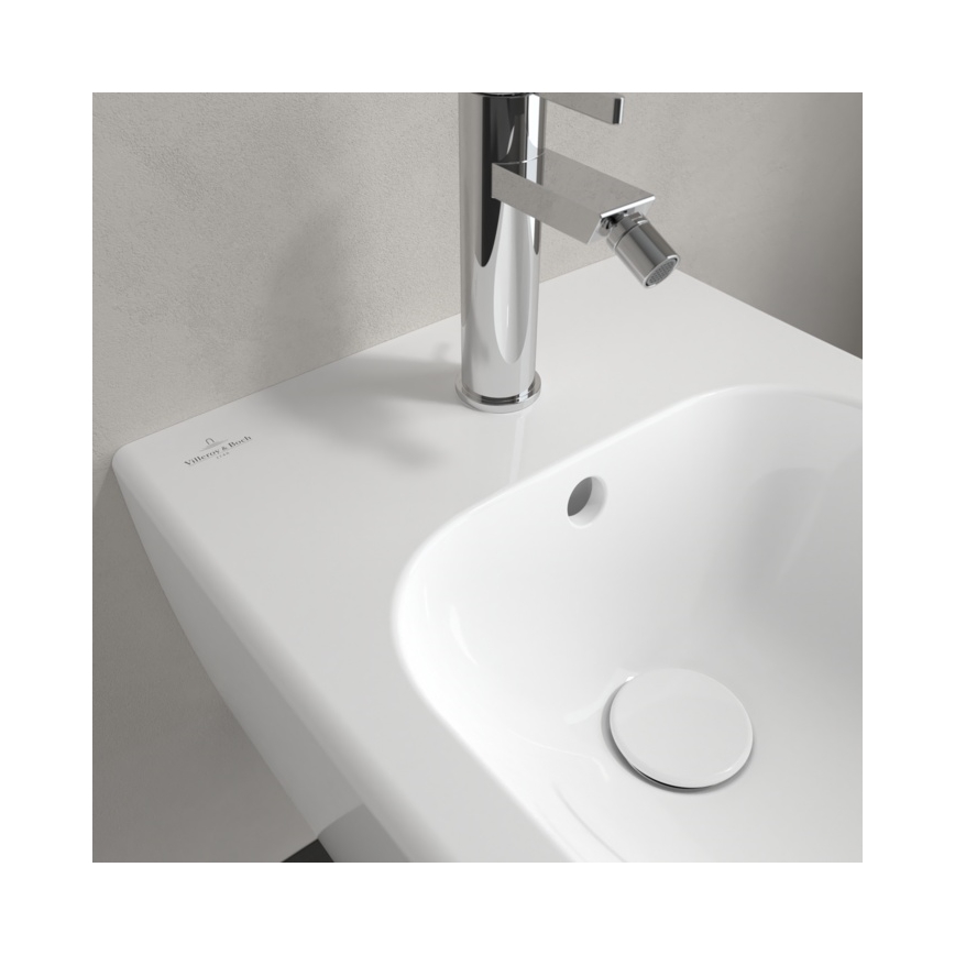 Villeroy & Boch 54050001 - Bidé suspendido AVENTO cerámica/blanco
