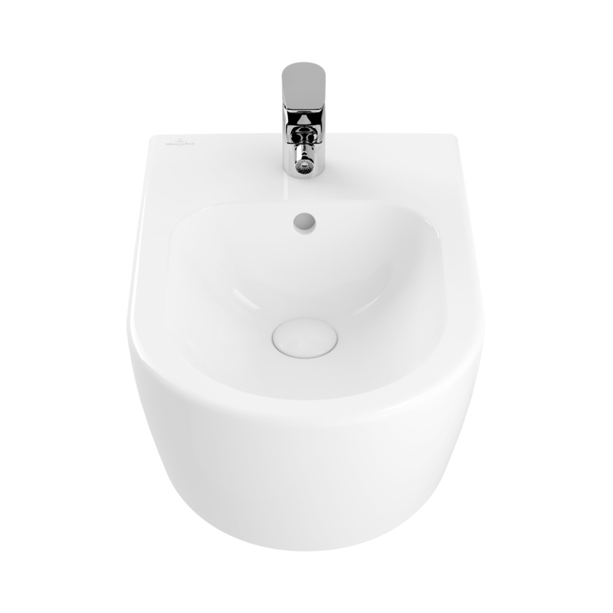 Villeroy & Boch 54050001 - Bidé suspendido AVENTO cerámica/blanco