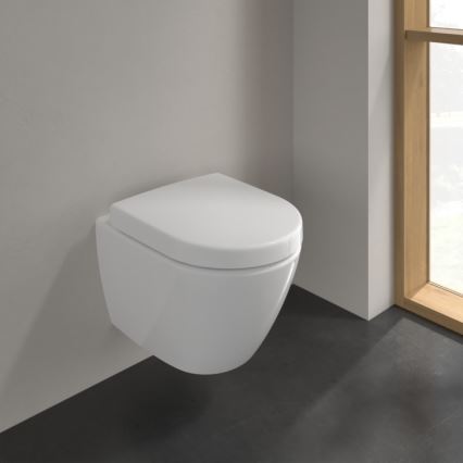 Villeroy & Boch 5606R0R1 - Inodoro suspendido SUBWAY 2.0 cerámica/blanco