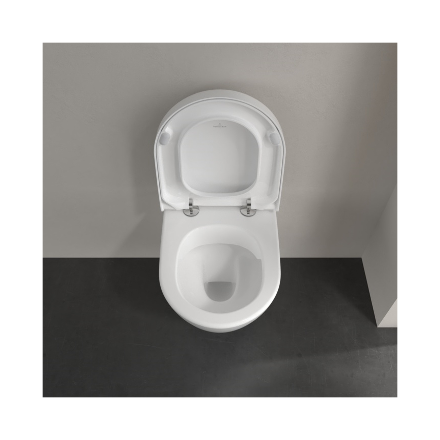 Villeroy & Boch 5606R0R1 - Inodoro suspendido SUBWAY 2.0 cerámica/blanco