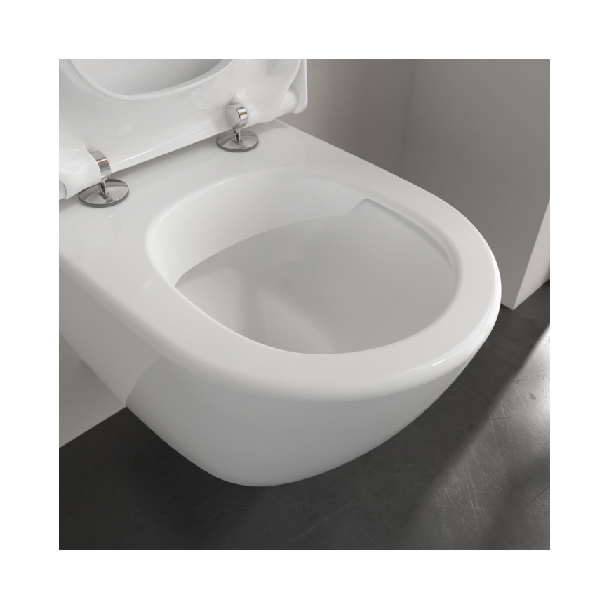 Villeroy & Boch 5606R0R1 - Inodoro suspendido SUBWAY 2.0 cerámica/blanco