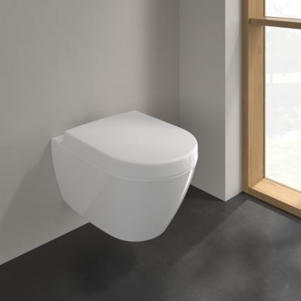 Villeroy & Boch 5614A1T2 - Inodoro suspendido SUBWAY 2.0 cerámica/blanco