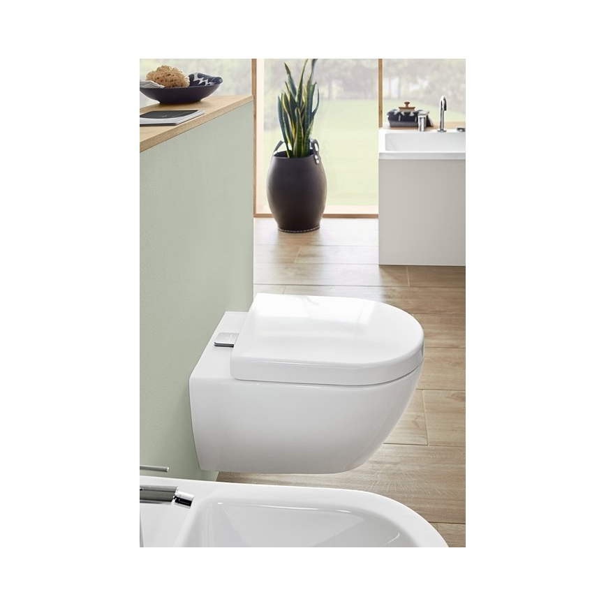 Villeroy & Boch 5614A1T2 - Inodoro suspendido SUBWAY 2.0 cerámica/blanco