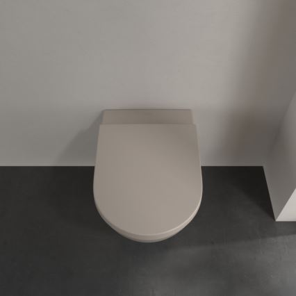 Villeroy & Boch 5614R0AM - Inodoro suspendido SUBWAY 2.0 cerámica/beige