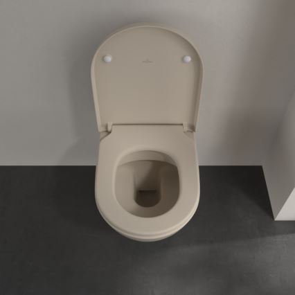 Villeroy & Boch 5614R0AM - Inodoro suspendido SUBWAY 2.0 cerámica/beige