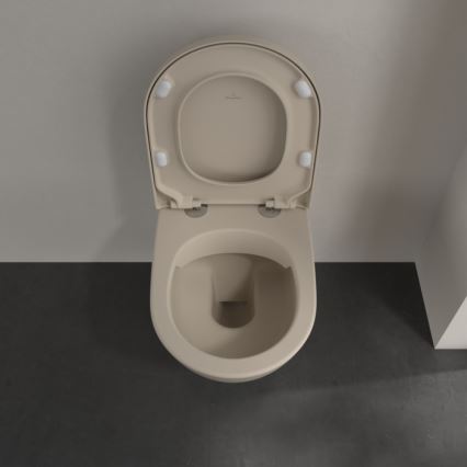 Villeroy & Boch 5614R0AM - Inodoro suspendido SUBWAY 2.0 cerámica/beige