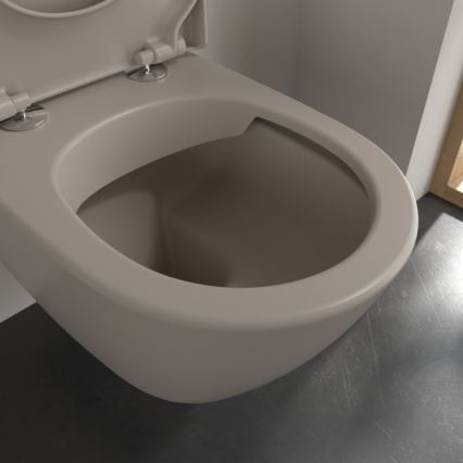 Villeroy & Boch 5614R0AM - Inodoro suspendido SUBWAY 2.0 cerámica/beige