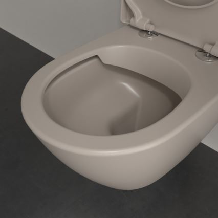 Villeroy & Boch 5614R0AM - Inodoro suspendido SUBWAY 2.0 cerámica/beige