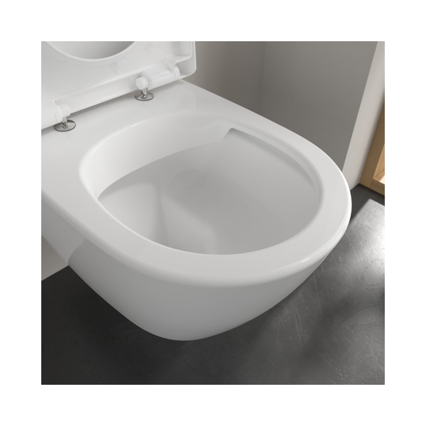 Villeroy & Boch 5614R0R1 - Inodoro suspendido SUBWAY 2.0 cerámica/blanco
