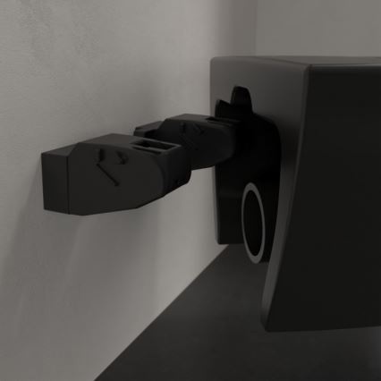 Villeroy & Boch 5614R0R7 - Inodoro suspendido SUBWAY, cerámica, color negro