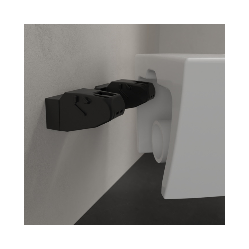 Villeroy & Boch 5614R2R1 - Inodoro suspendido con asiento SoftClose SUBWAY 2.0 cerámica/blanco