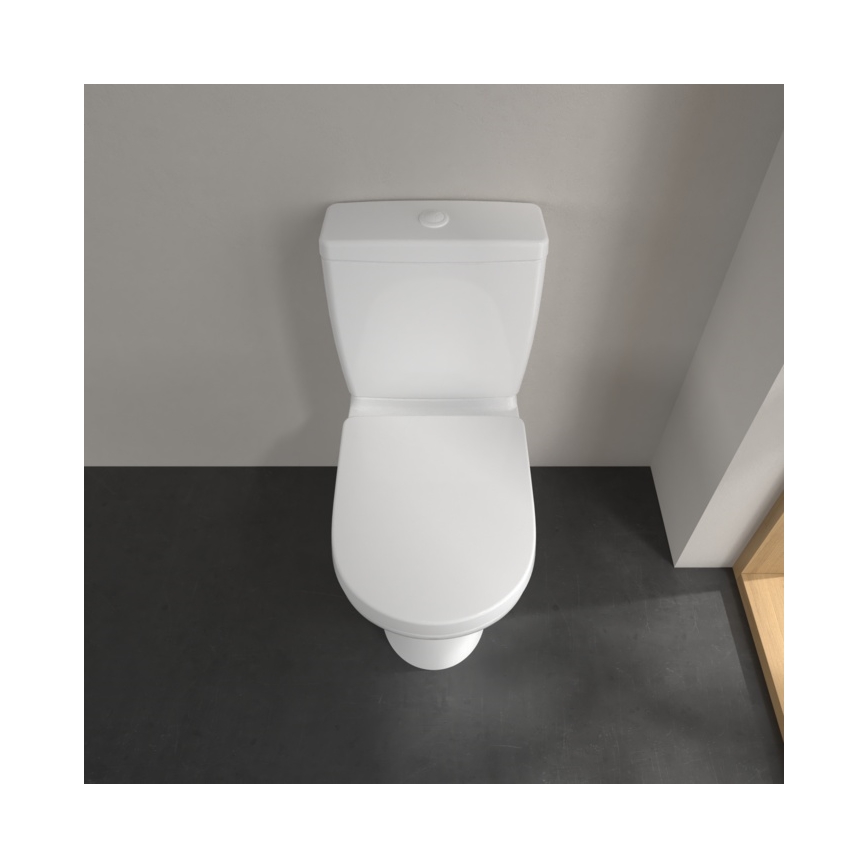 Villeroy & Boch 56581001 - Inodoro combinado O.NOVO cerámica/blanca