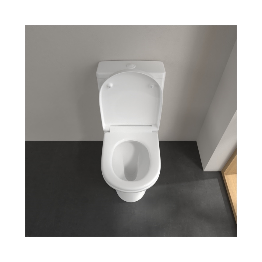 Villeroy & Boch 56581001 - Inodoro combinado O.NOVO cerámica/blanca