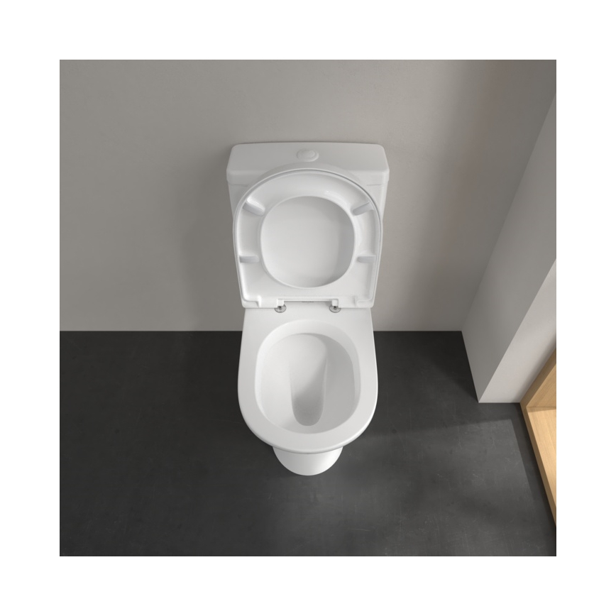 Villeroy & Boch 56581001 - Inodoro combinado O.NOVO cerámica/blanca
