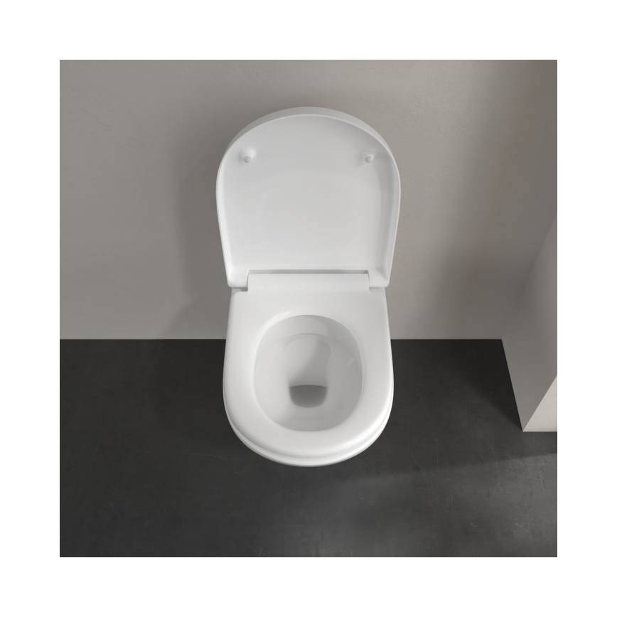 Villeroy & Boch 56601001 - Inodoro suspendido O.NOVO cerámica/blanco