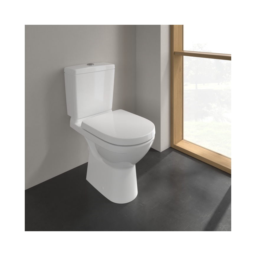 Villeroy & Boch 5661R001 - Inodoro compacto O.NOVO cerámica/blanco