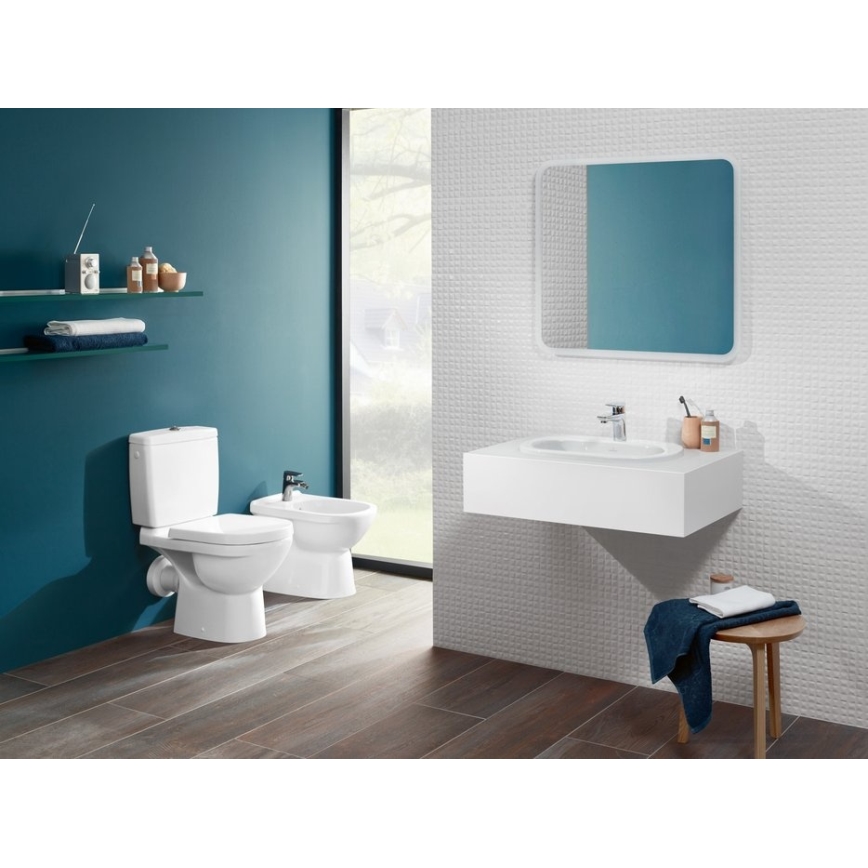 Villeroy & Boch 5661R001 - Inodoro compacto O.NOVO cerámica/blanco