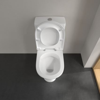 Villeroy & Boch 5661R001 - Inodoro compacto O.NOVO en cerámica/blanco