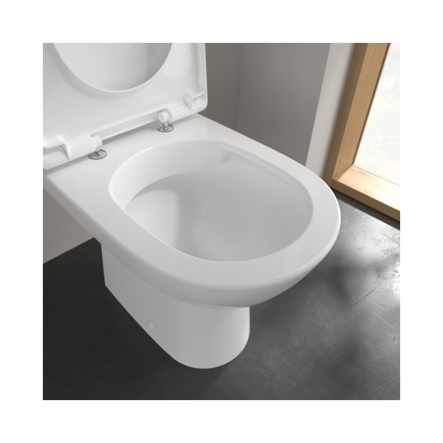 Villeroy & Boch 5661R001 - Inodoro compacto O.NOVO en cerámica/blanco