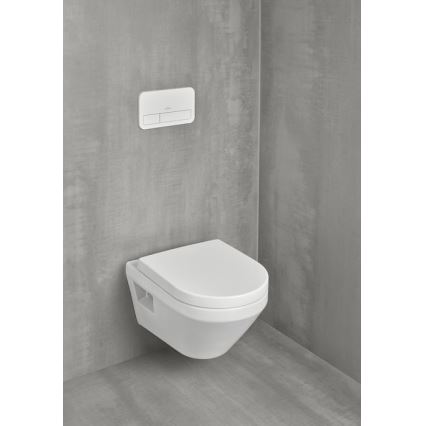 Villeroy & Boch 5684CLR1 - Inodoro suspendido con asiento SoftClose ARCHITECTURA cerámica/blanco