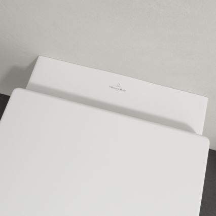 Villeroy & Boch 5684HR01 - Inodoro suspendido con asiento SoftClose ARCHITECTURA, cerámica/blanco