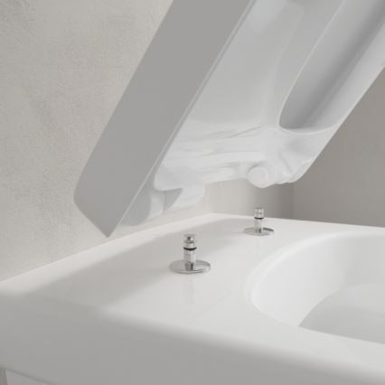 Villeroy & Boch 5685HR01 - Inodoro suspendido con asiento SoftClose ARCHITECTURA cerámica/blanco