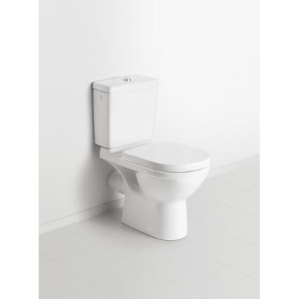 Villeroy & Boch 5760G101 - cisterna combinada para WC O.NOVO, entrada trasera/lateral, blanca