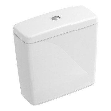 Villeroy & Boch 5760G101 - cisterna combinada para WC O.NOVO, entrada trasera/lateral, blanca