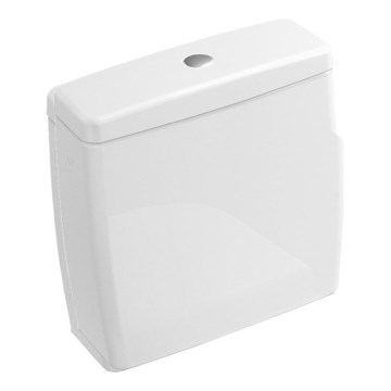 Villeroy & Boch 5788S101 - Cisterna combinada de descarga O.NOVO para WC, conexión trasera/lateral, blanca
