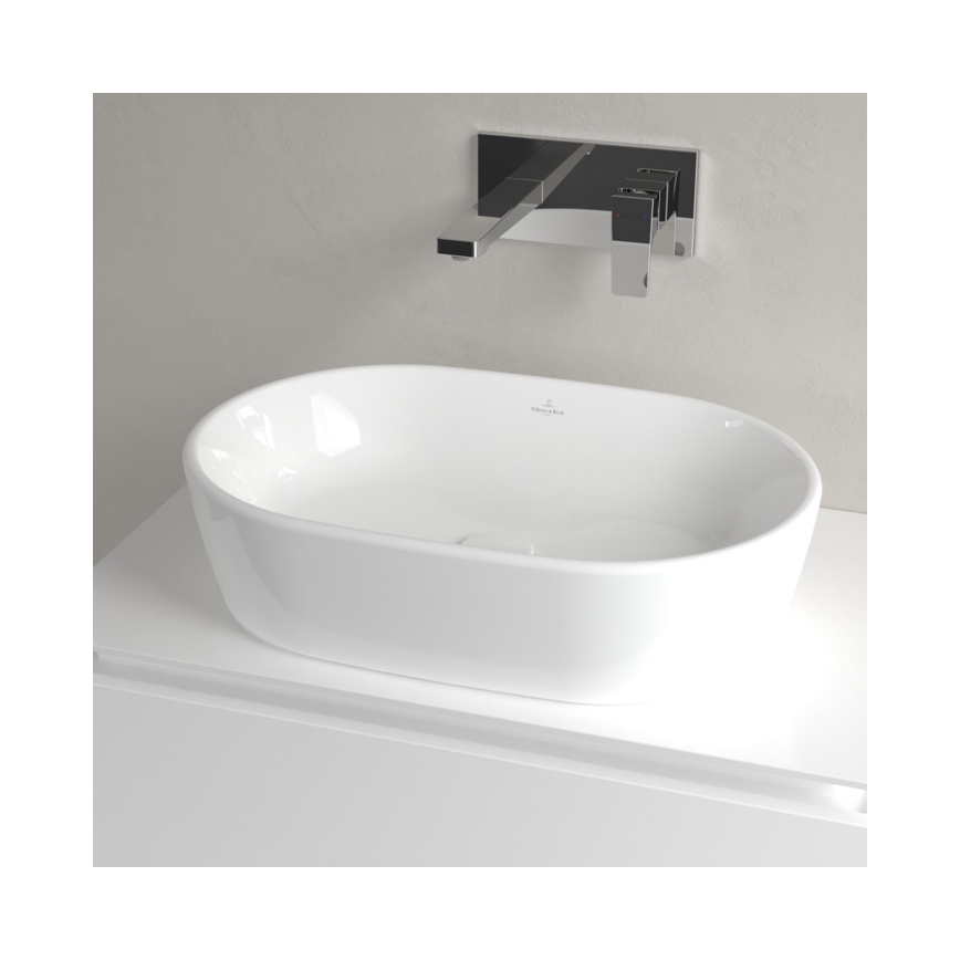 Villeroy & Boch 5A266001 - Lavabo para encimera ARCHITECTURA 60x40 cm cerámica/blanco