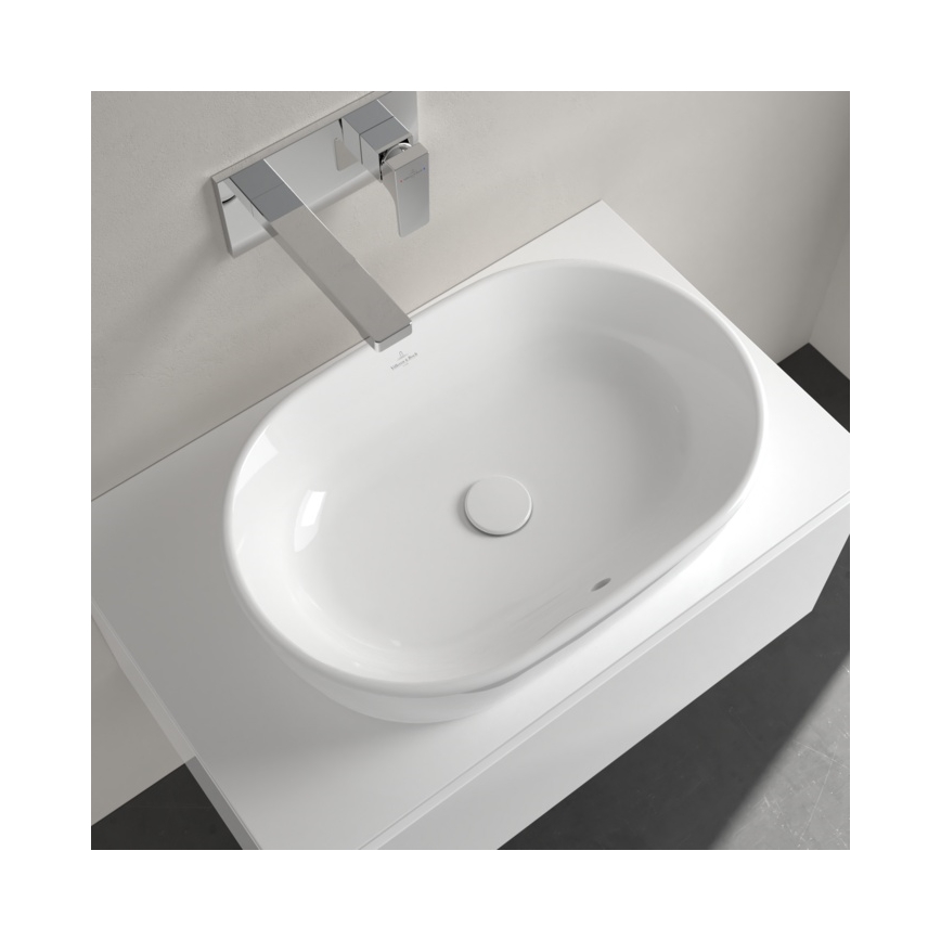 Villeroy & Boch 5A266001 - Lavabo para encimera ARCHITECTURA 60x40 cm cerámica/blanco