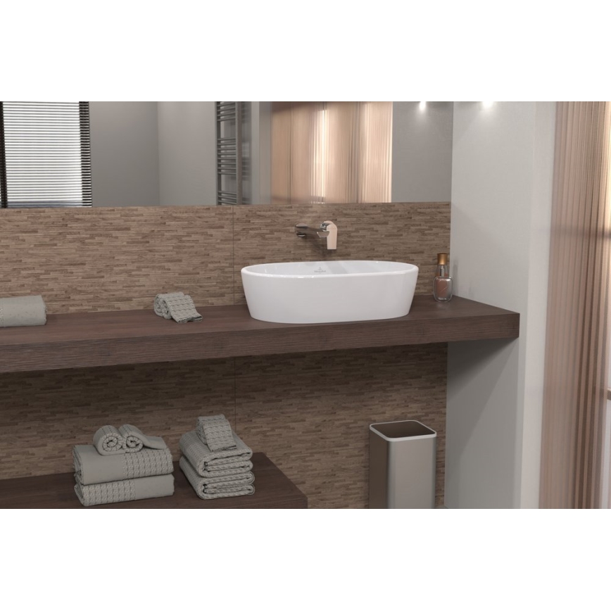 Villeroy & Boch 5A266001 - Lavabo para encimera ARCHITECTURA 60x40 cm cerámica/blanco