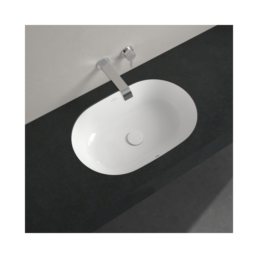 Villeroy & Boch 5A766001 - Lavabo empotrado ARCHITECTURA 57x37,5 cm cerámica/blanco