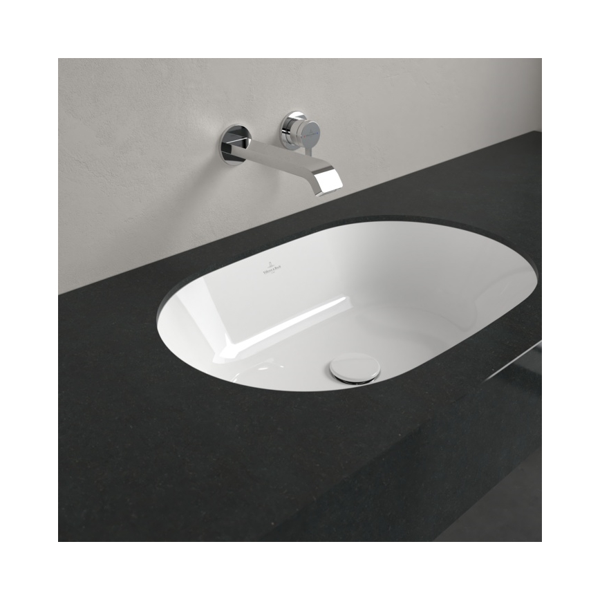 Villeroy & Boch 5A766001 - Lavabo empotrado ARCHITECTURA 57x37,5 cm cerámica/blanco