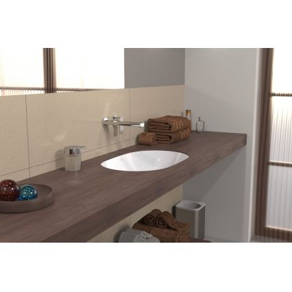 Villeroy & Boch 5A766001 - Lavabo empotrado ARCHITECTURA 57x37,5 cm cerámica/blanco