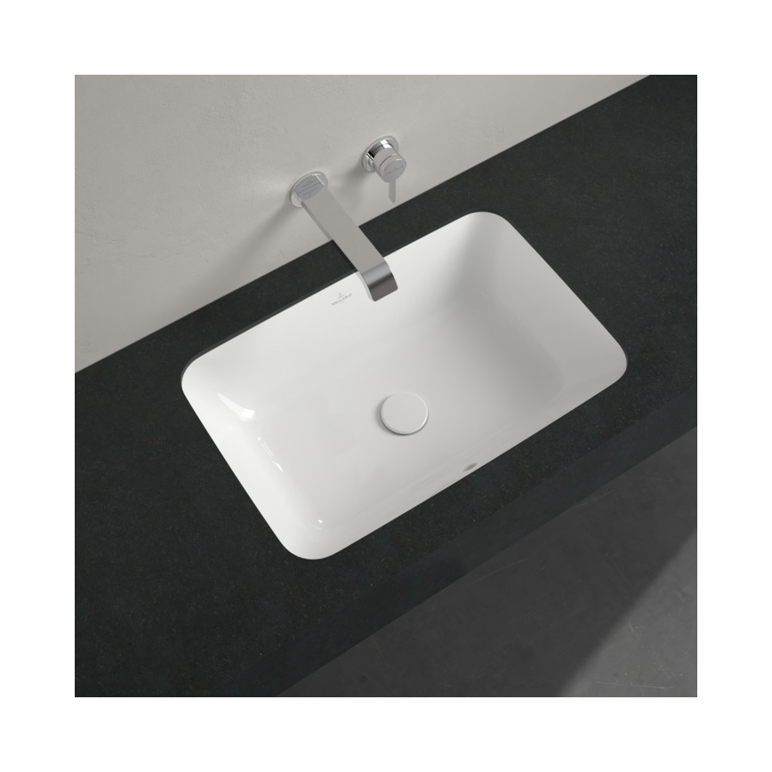 Villeroy & Boch 5A776001 - Lavabo encastrado ARCHITECTURA 57x37 cerámica/blanco