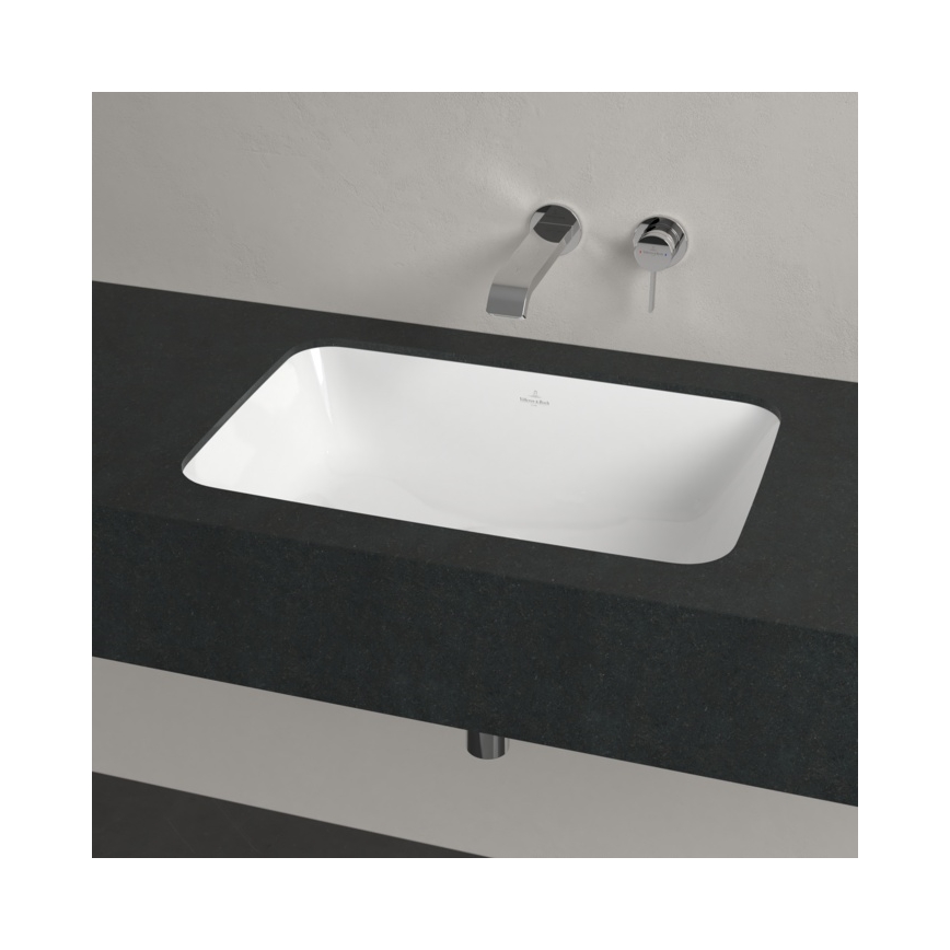 Villeroy & Boch 5A776101 - Lavabo empotrado ARCHITECTURA 57x37 cm cerámica/blanco