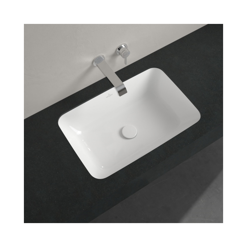 Villeroy & Boch 5A776101 - Lavabo empotrado ARCHITECTURA 57x37 cm cerámica/blanco