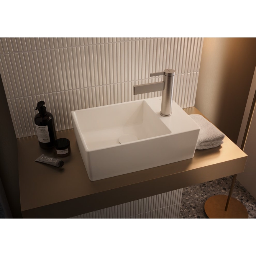 Villeroy & Boch 68100001 - Válvula de desagüe para lavabo blanco/cromo brillante