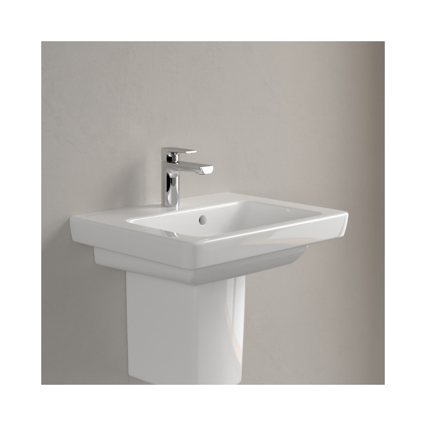 Villeroy & Boch 73155001 - Lavabo suspendido SUBWAY 2.0 50x40 cm cerámica/blanco