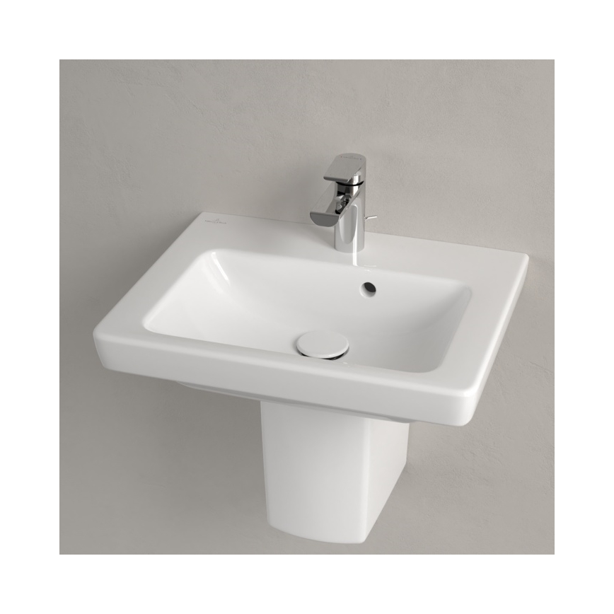 Villeroy & Boch 73155001 - Lavabo suspendido SUBWAY 2.0 50x40 cm cerámica/blanco