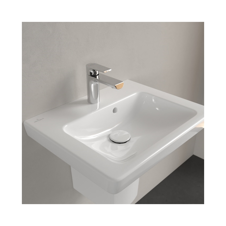 Villeroy & Boch 73155001 - Lavabo suspendido SUBWAY 2.0 50x40 cm cerámica/blanco