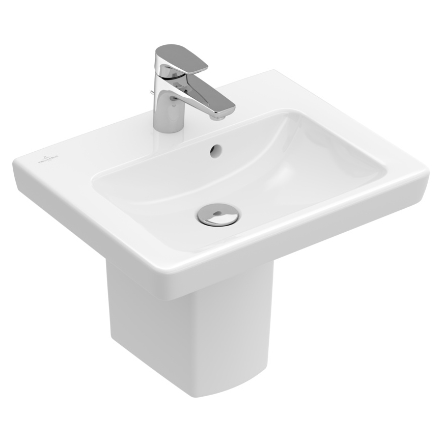 Villeroy & Boch 73155001 - Lavabo suspendido SUBWAY 2.0 50x40 cm cerámica/blanco