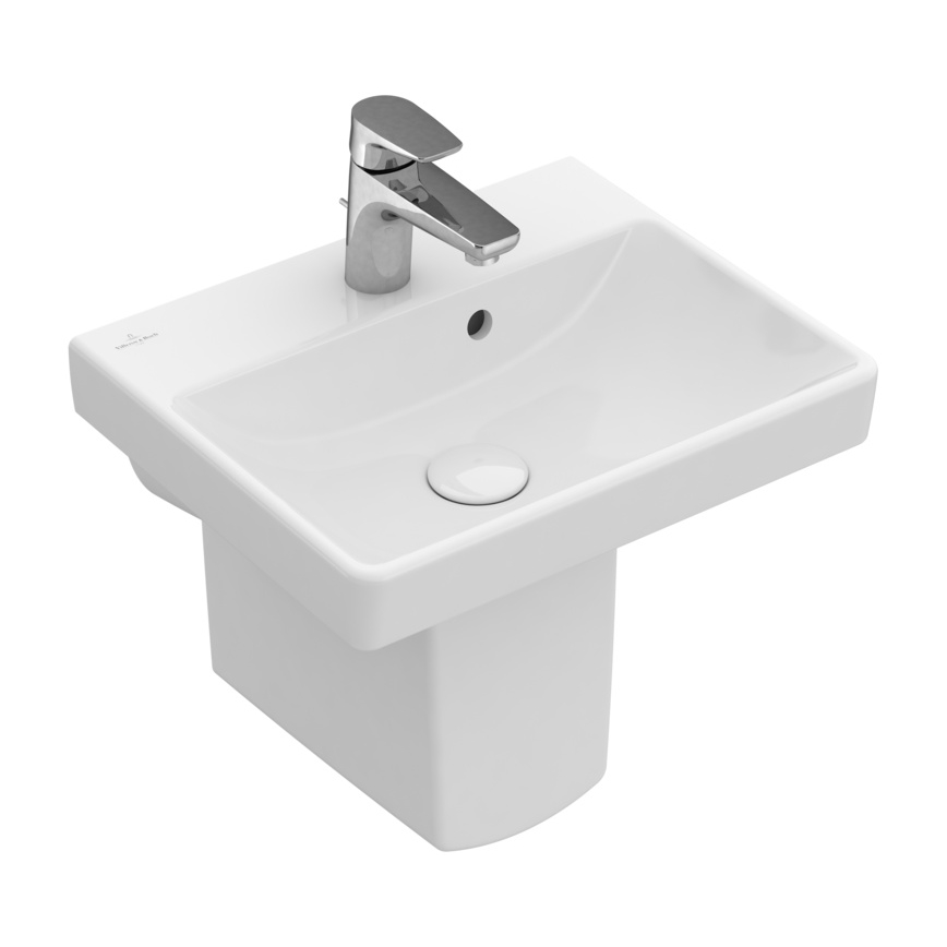Villeroy & Boch 73584501 - Lavabo suspendido AVENTO 45x37 cm cerámica/blanco