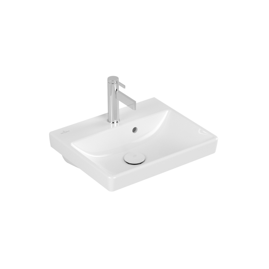 Villeroy & Boch 73584501 - Lavabo suspendido AVENTO 45x37 cm cerámica/blanco