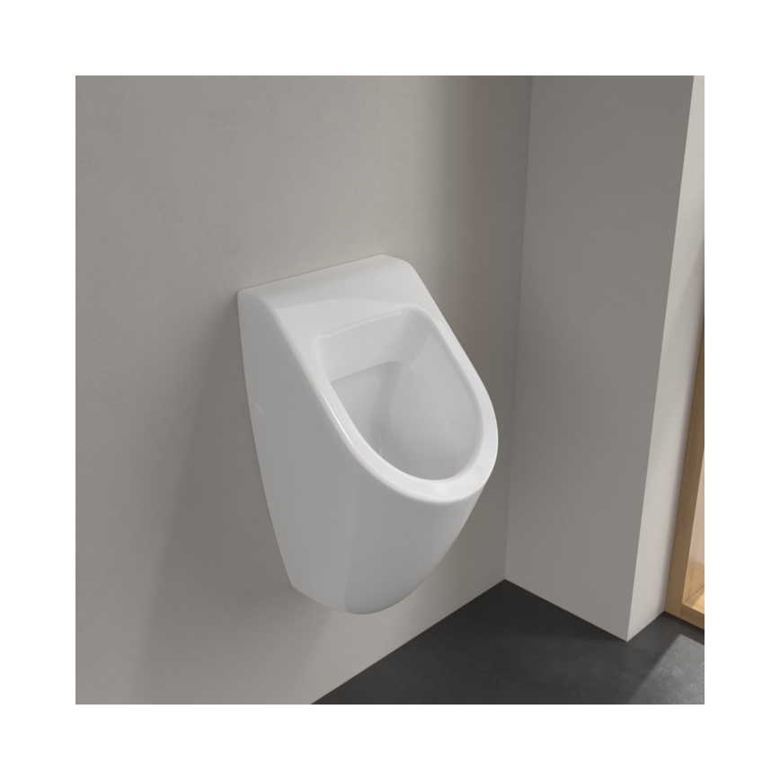 Villeroy & Boch 75130001 - Urinario SUBWAY con desagüe trasero cerámica/blanco