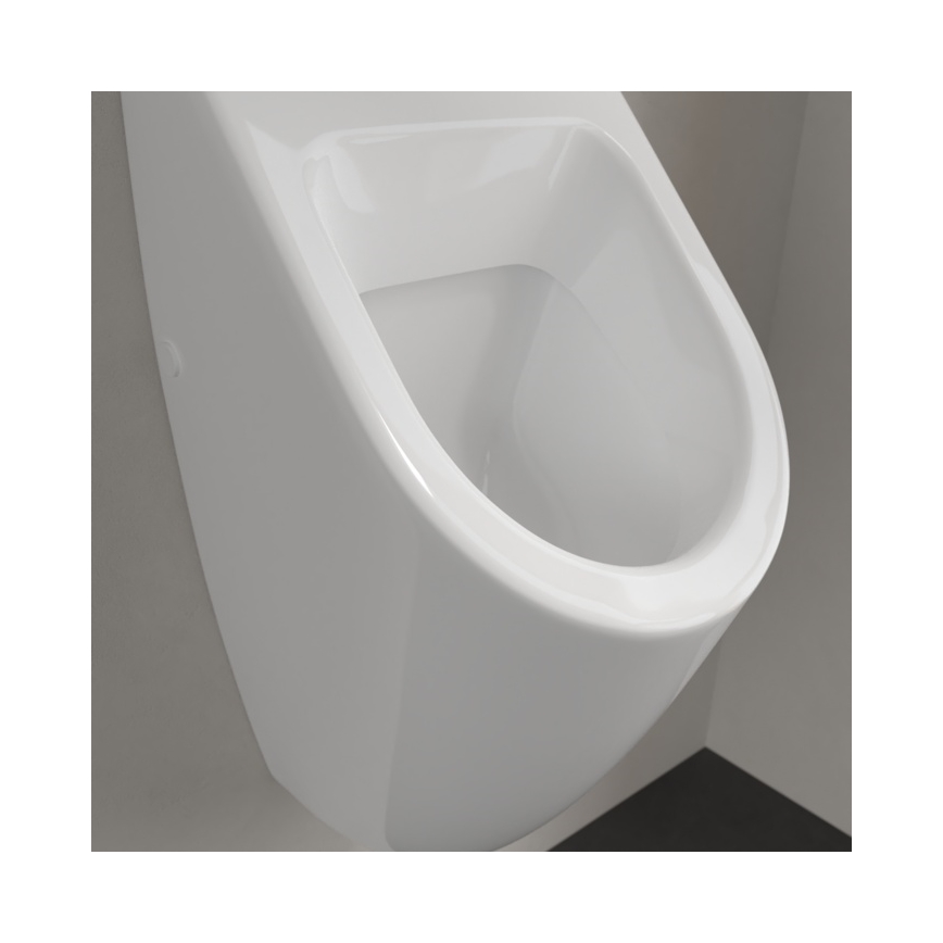 Villeroy & Boch 75130001 - Urinario SUBWAY con desagüe trasero cerámica/blanco